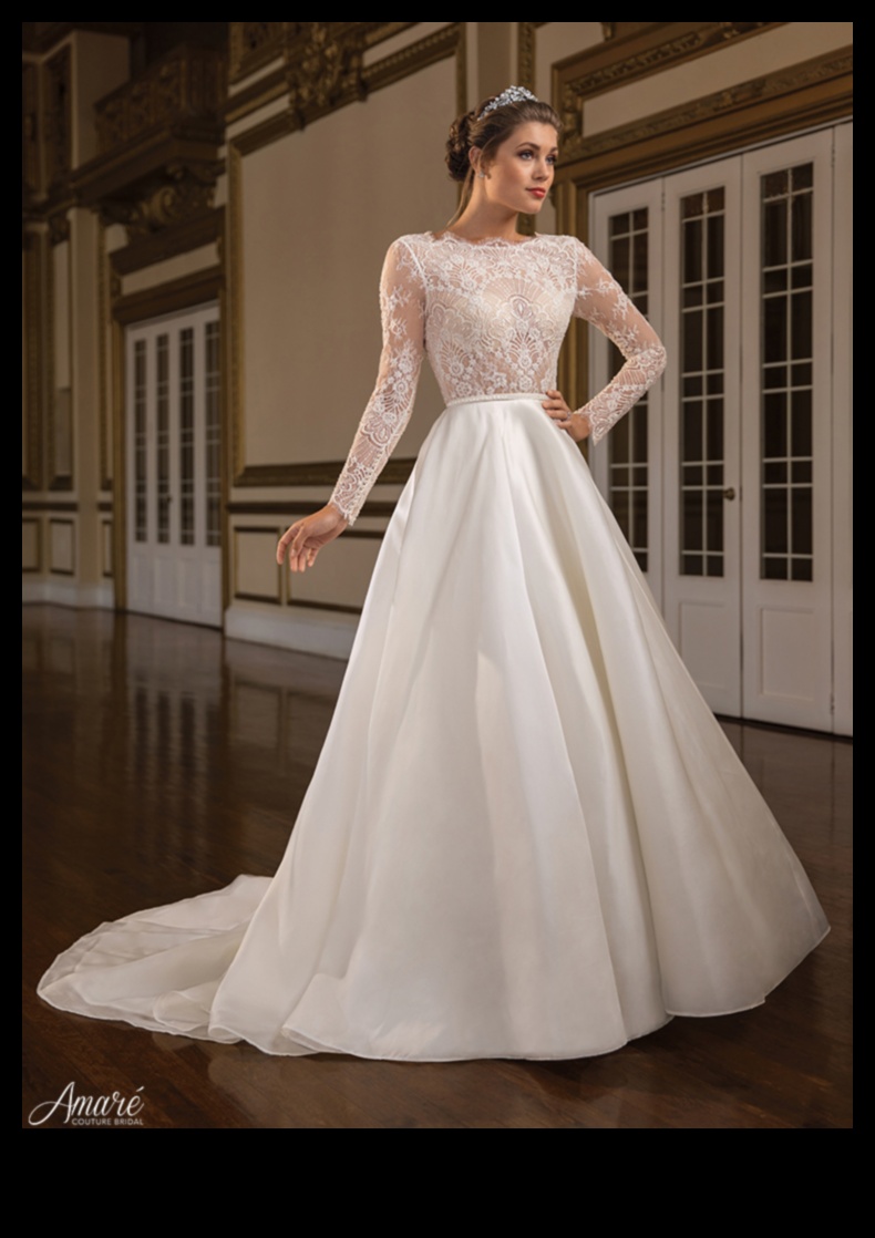 Nostalgic Nuance: Vintage Bridal Gown Elegance