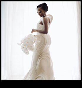 Futurist Flair: Modern Wedding Dress statements