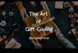 The Artistry of Giving: Μοναδικές και Ειδικές Έννοιες Δώρων